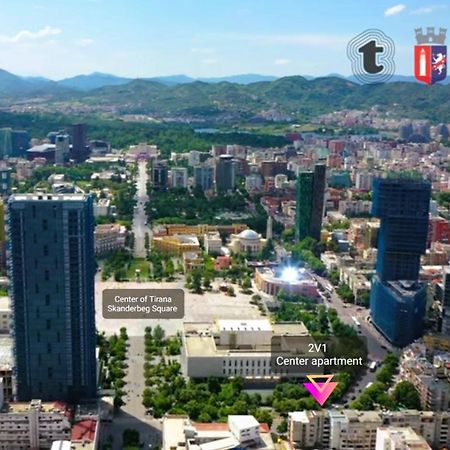 2V1 - Center Apartment 3 Tirana Eksteriør billede